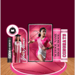Pink Passion Grad Templates