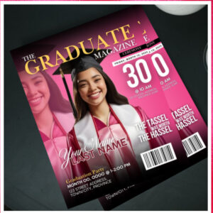 Pink Passion Grad Templates - Image 5