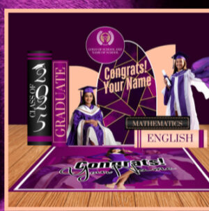 Purple Passion Grad Templates - Image 2