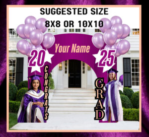 Purple Passion Grad Templates
